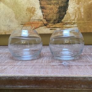 Mikasa votive candle holders
